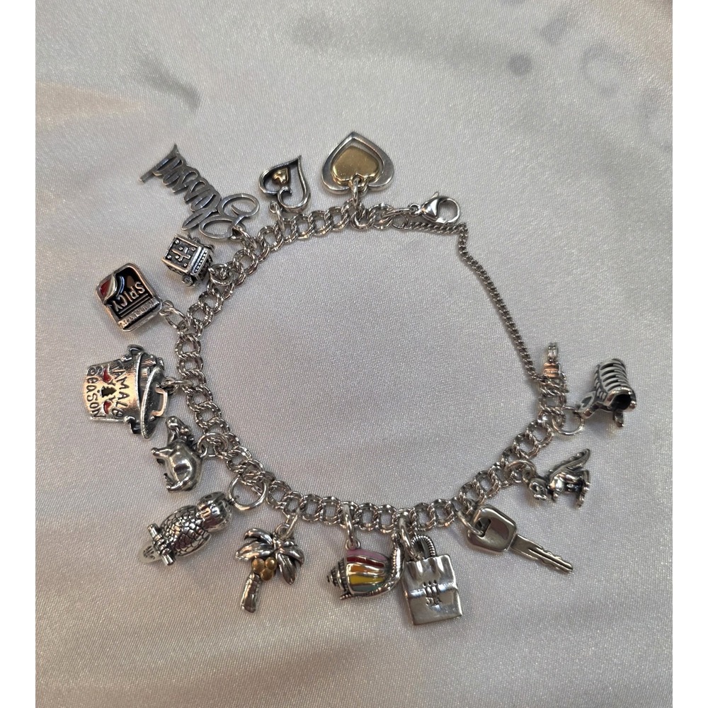 James Avery Charm Bracelet 14 Retired And Current Charm Some 14k Most 925 Silver